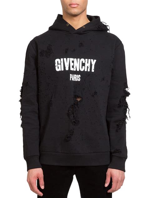 givenchy mens jumper replica|givenchy hoodie with holes.